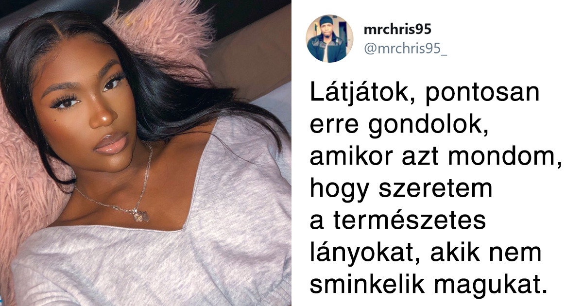 A srác megosztott egy képet egy lányról, aláírva, hogy milyen gyönyörű így smink nélkül – de a hölgyek visszarángatták őt a Földre