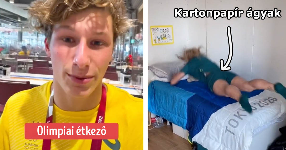 Az ausztrál sportolók megmutatták, hogy milyen a tokiói olimpia kulisszái mögött és ez lenyűgöző