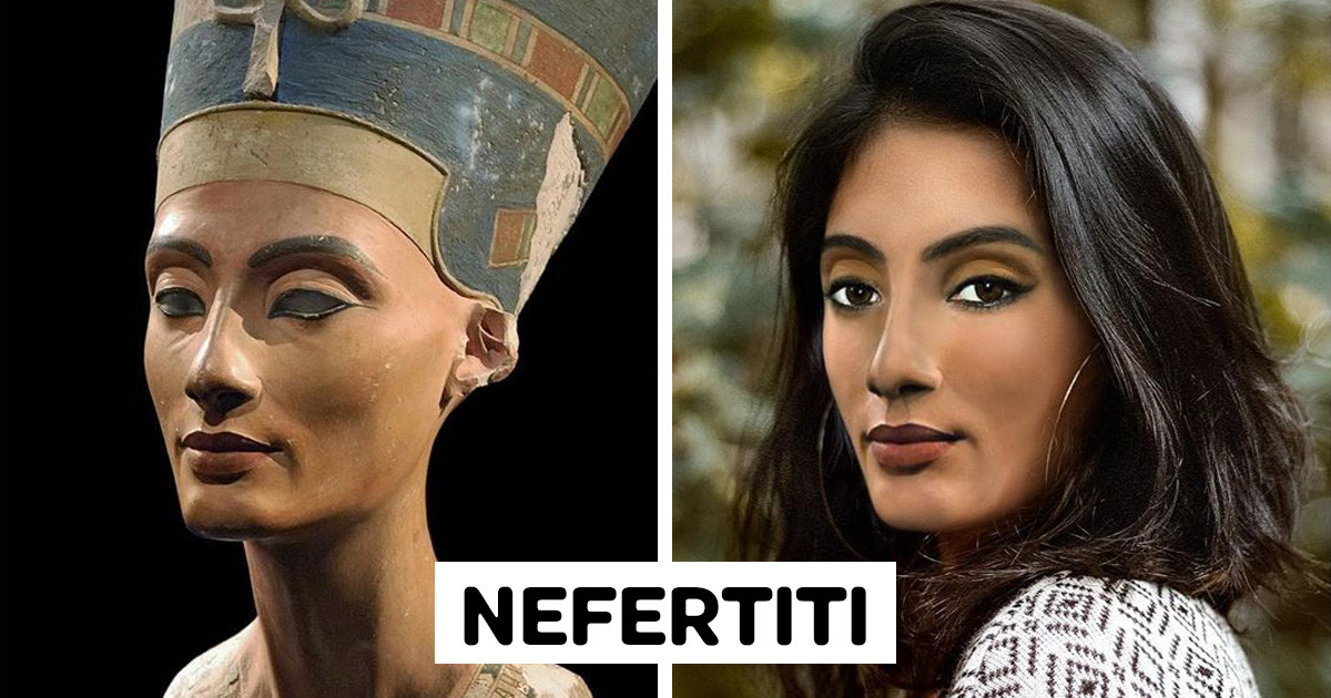 A modern technológia megmutatja, hogyan nézne ki Nefertiti és 23 másik történelmi személy napjainkban
