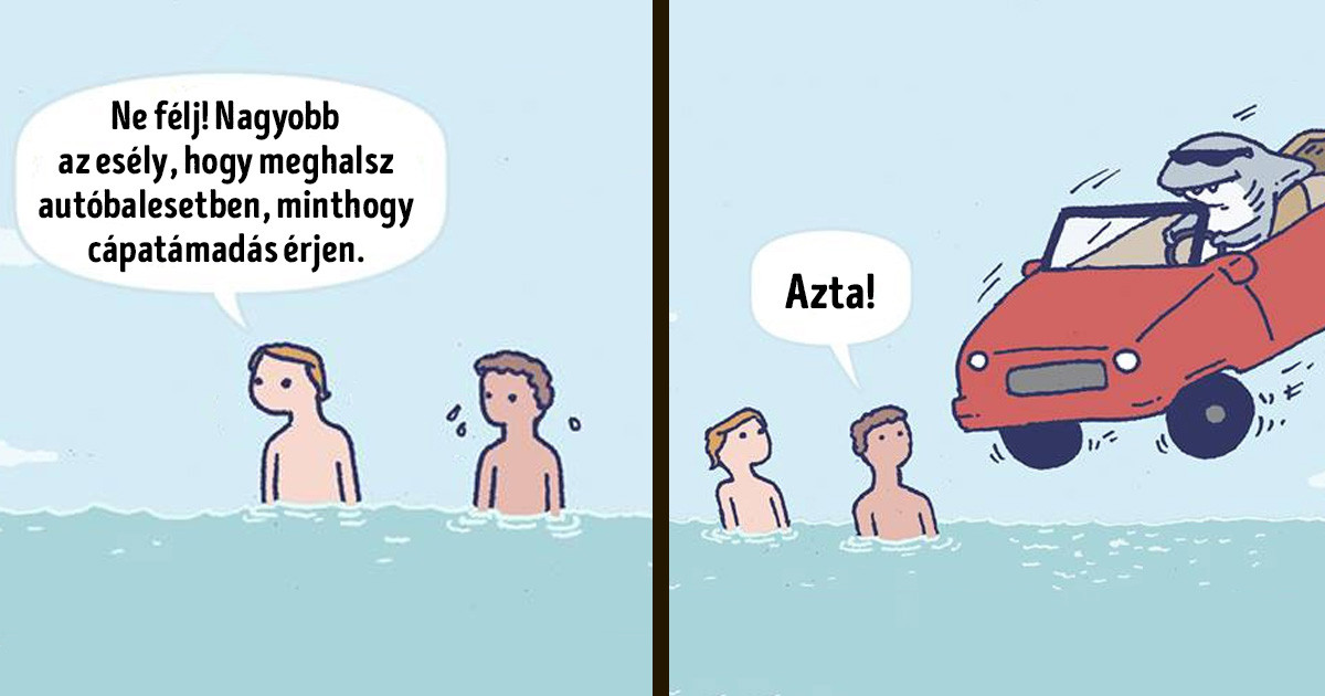 14 vidám képregény azoknak, akik szeretik a szokatlan humort és a váratlan meglepetéseket