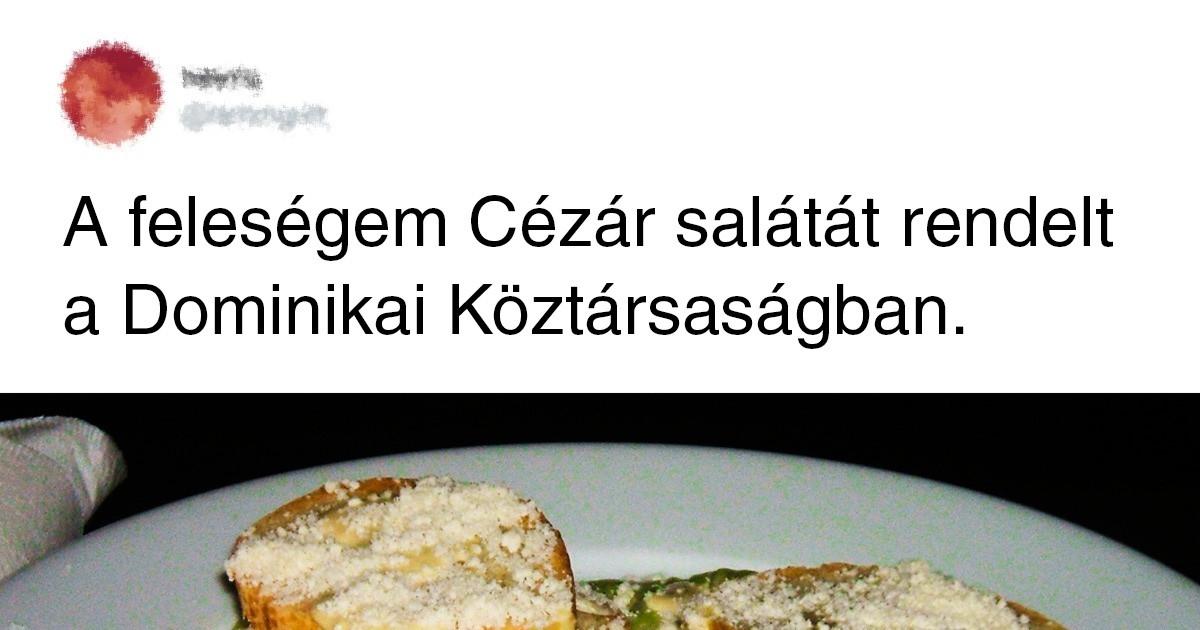 18 ember, aki finom falatokért ment az étterembe, de csak csalódást kapott helyette