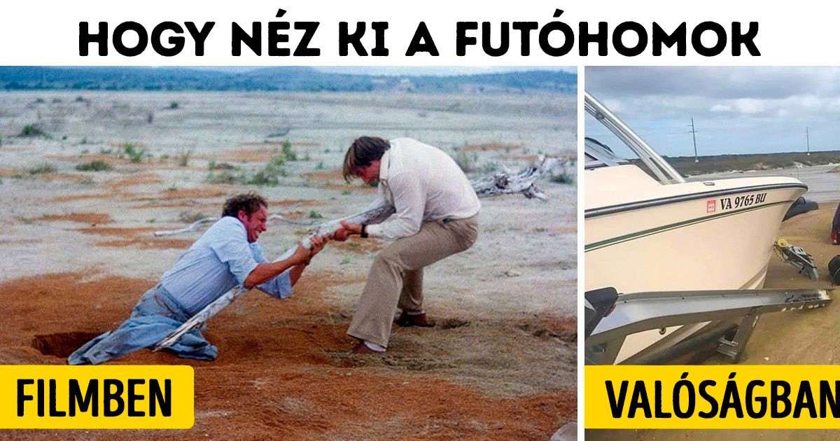 Hogyan néz ki a valóságban az a 20 dolog, ami a különféle mozifilmekből már ismerős számunkra