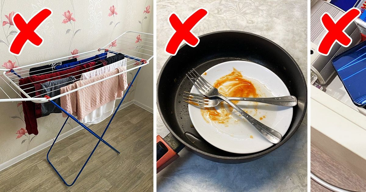 9 rossz szokás, ami miatt sosem lesz rend a házban, bármennyit is takarítasz