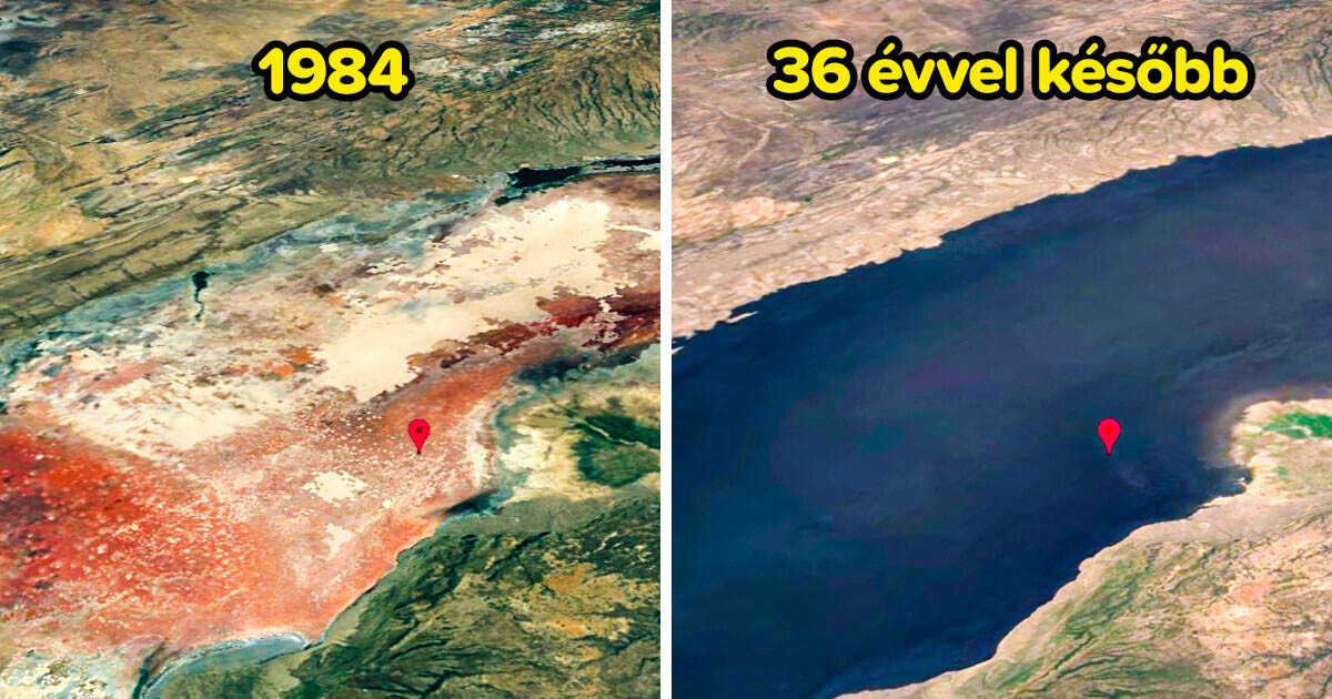 12 összehasonlító fotó, ami bemutatja, hogyan változott a világ az elmúlt évtizedekben