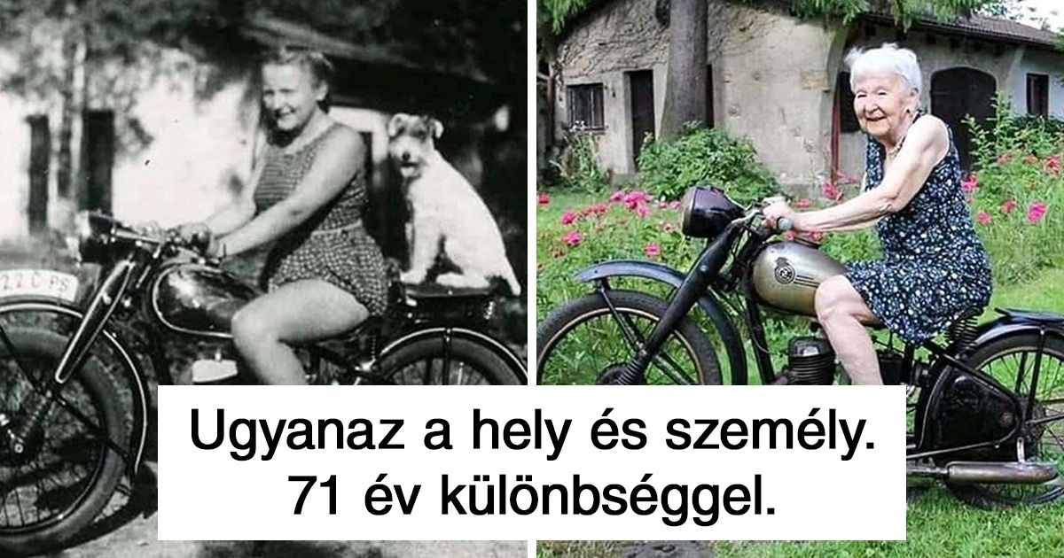 17 ember hosszú évek múltán újrakészítette egy régi fotóját