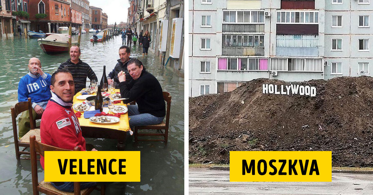 20 vicces fotó, ami megmutatja, hogy milyen szélsőséges pillanatokkal lehet találkozni a világ különböző országaiban