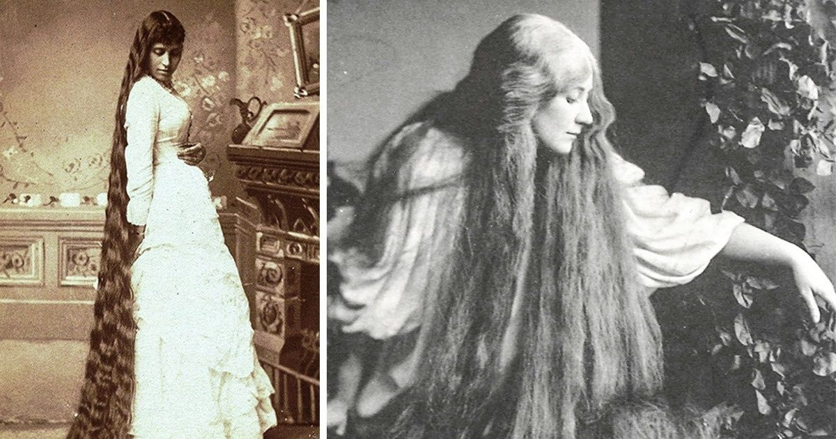 Miért nem vágta le sok viktoriánus nő a haját (+ 17 „Rapunzel” hajú nő)