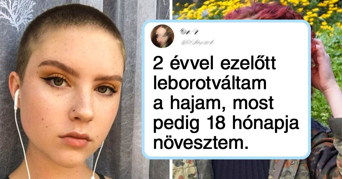 20 ember, aki megnövesztette a haját és ezzel teljesen átalakult