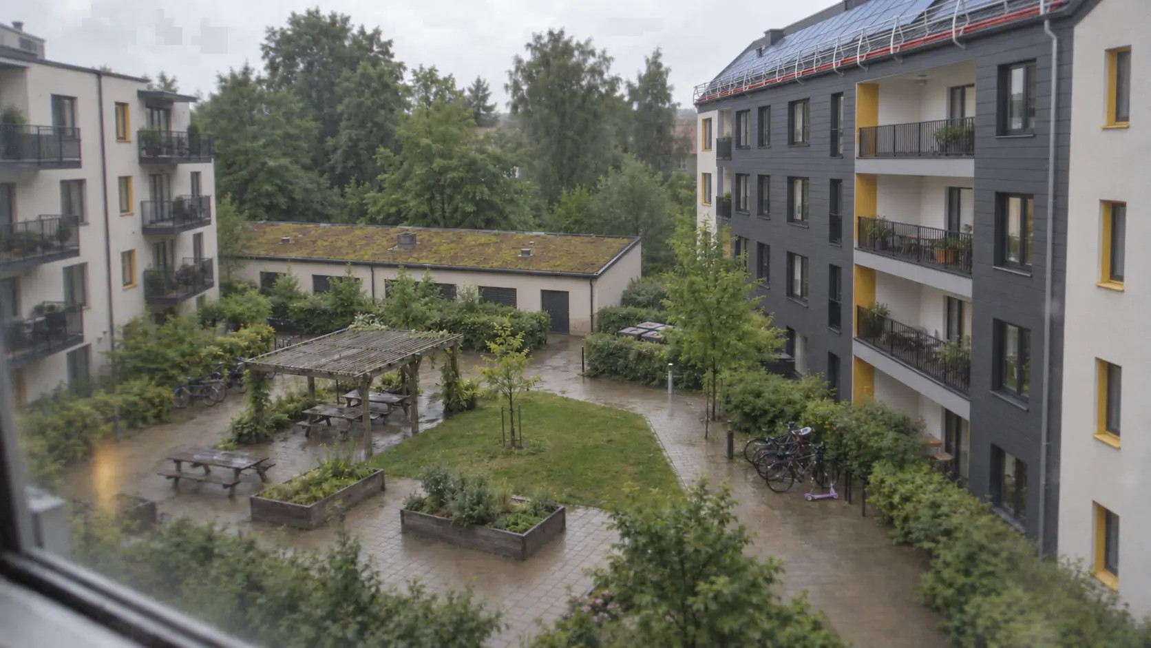 Élet Svédországban: Bepillantás egy új építésű lakópark belsejébe