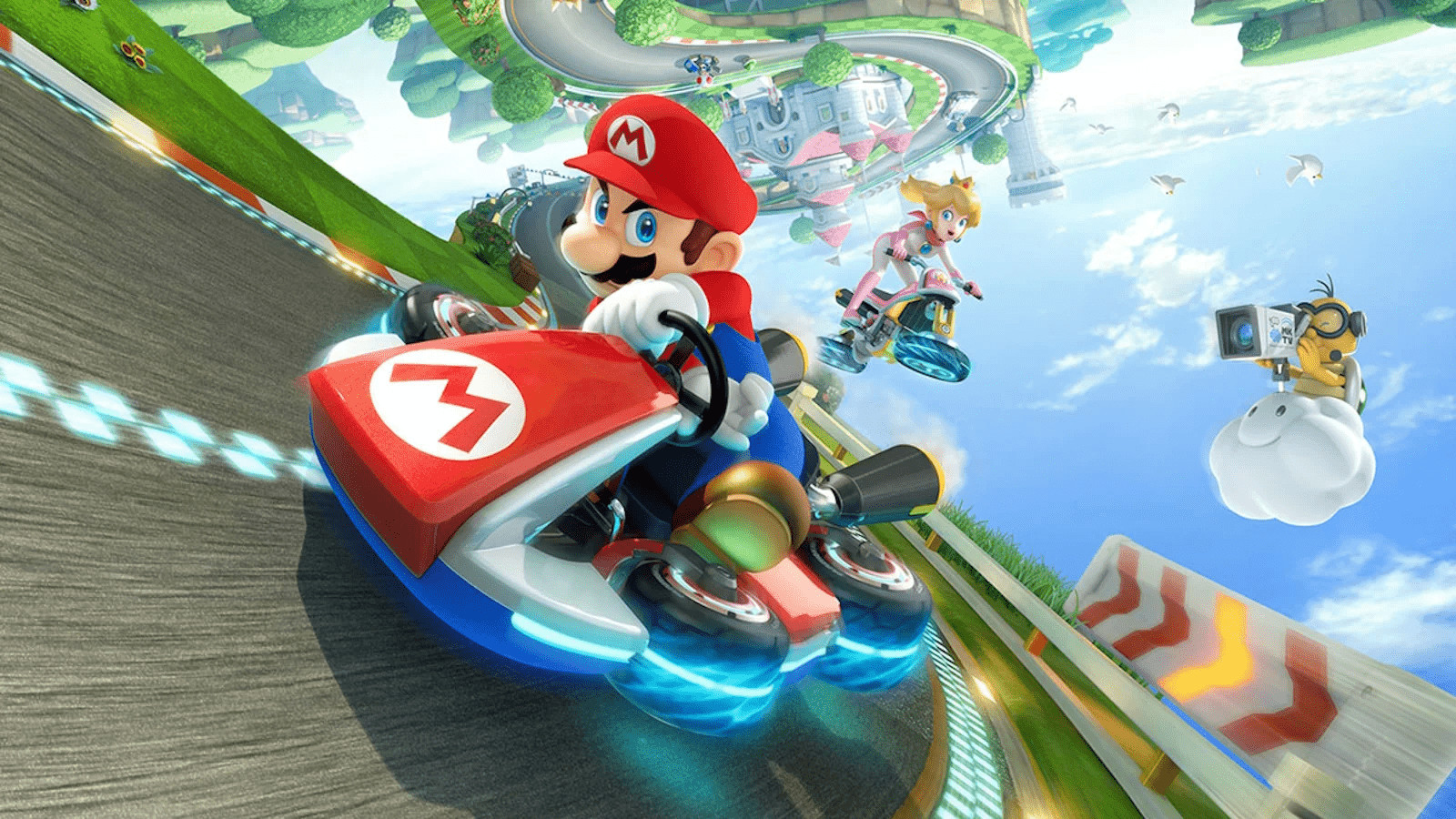 Mario Kart 8 Deluxe frissítés: nyolcfős osztott képernyő és Switch 2 támogatás