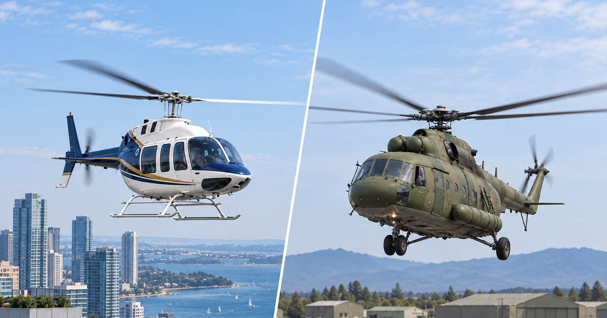 Kerekek vs. csúszótalpak: Miért gurulnak a szovjet helikopterek, és miért „síelnek” az amerikaiak?