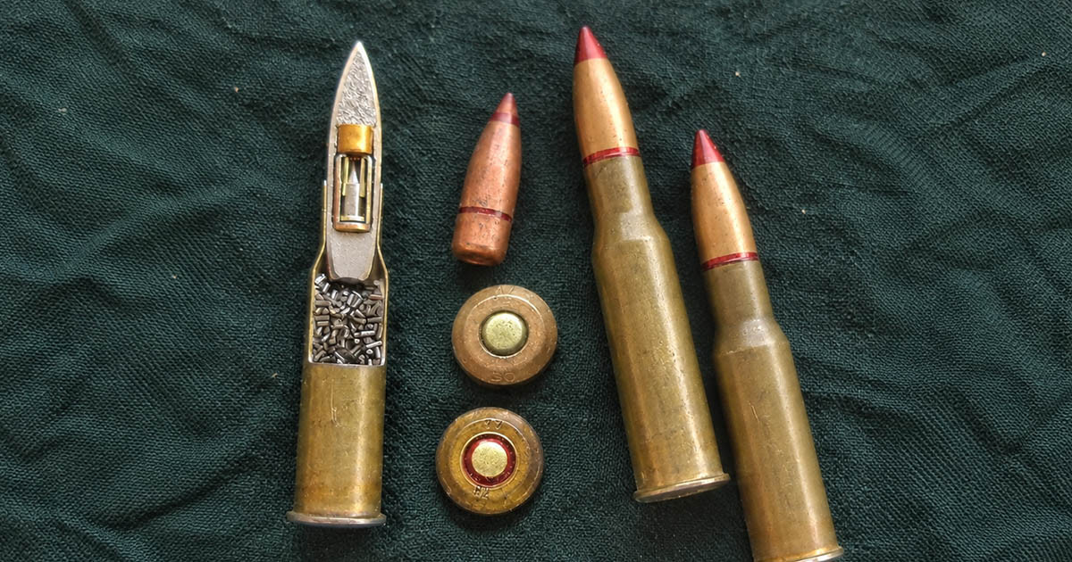 Minibomba minden golyóban: mit jelent a piros hegyű töltény?