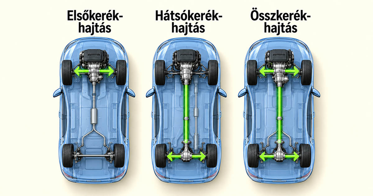 5 ok, amiért a hátsókerék-hajtás jobb, mint az elsőkerék-hajtás