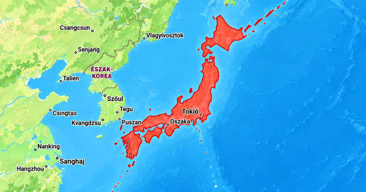Miért nem úsznak a japánok soha a partjaik közelében, még nagy melegben sem?