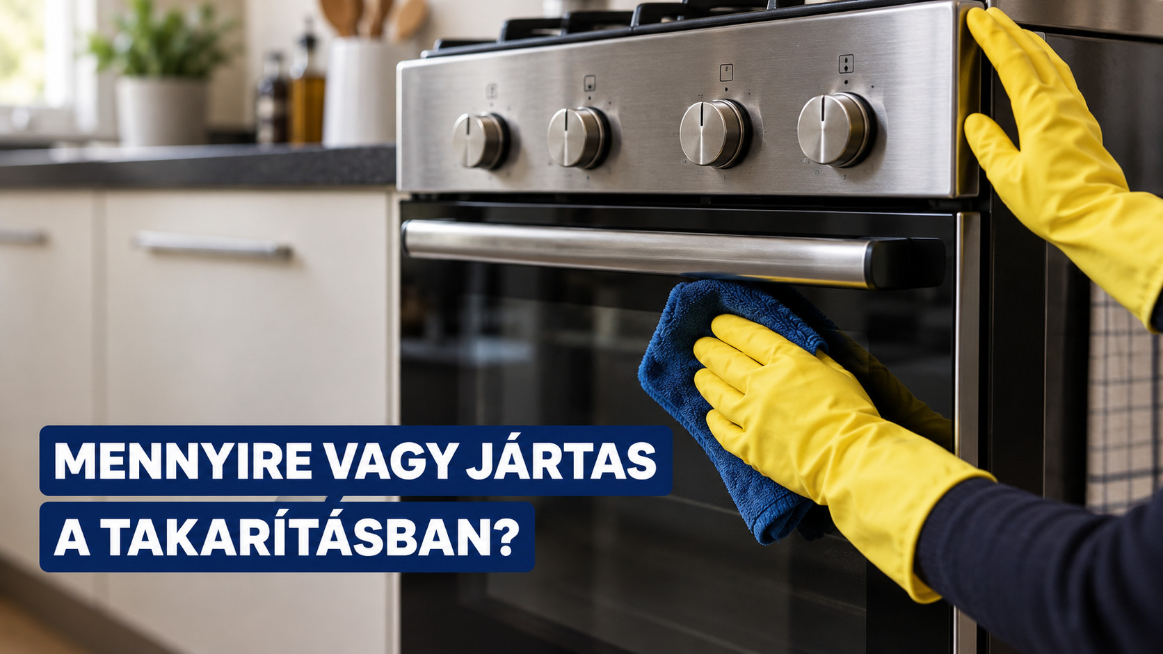 Mennyire vagy jártas a takarításban?