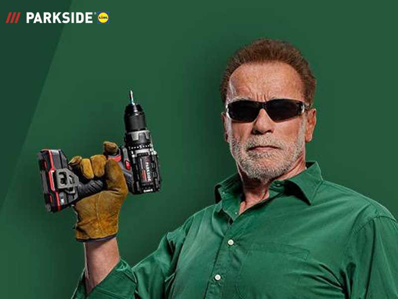 Hogyan lett Arnold Schwarzeneggerből fúróreklámozó, és mennyit keres?
