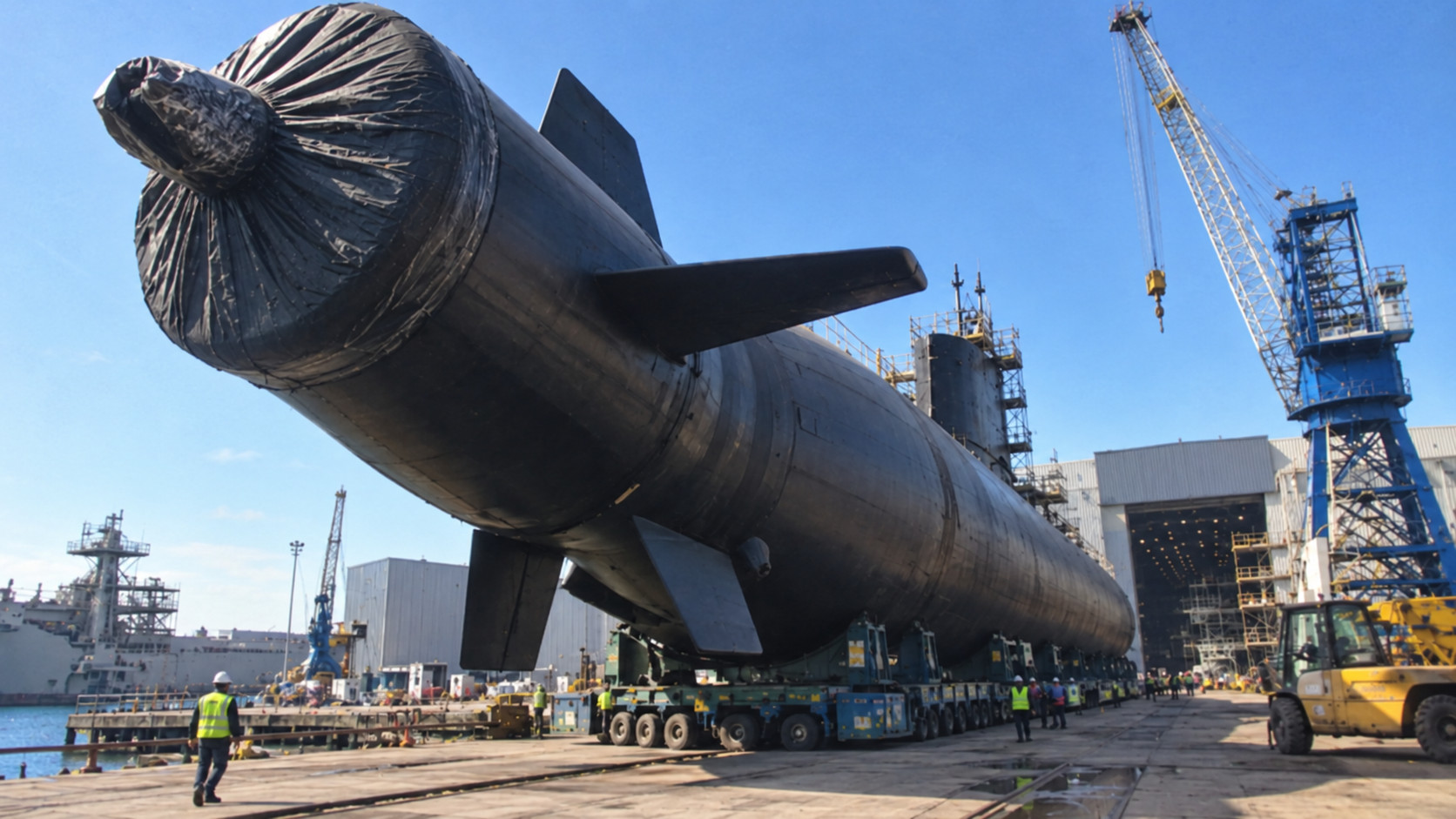 Egy katonai tengeralattjáró propellere: miért rejtik el a nyilvánosság elől?