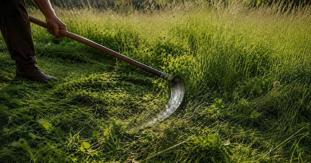 Miért nyírták régen falun a füvet mindig napkelte ELŐTT? Egyáltalán nem a hőség miatt