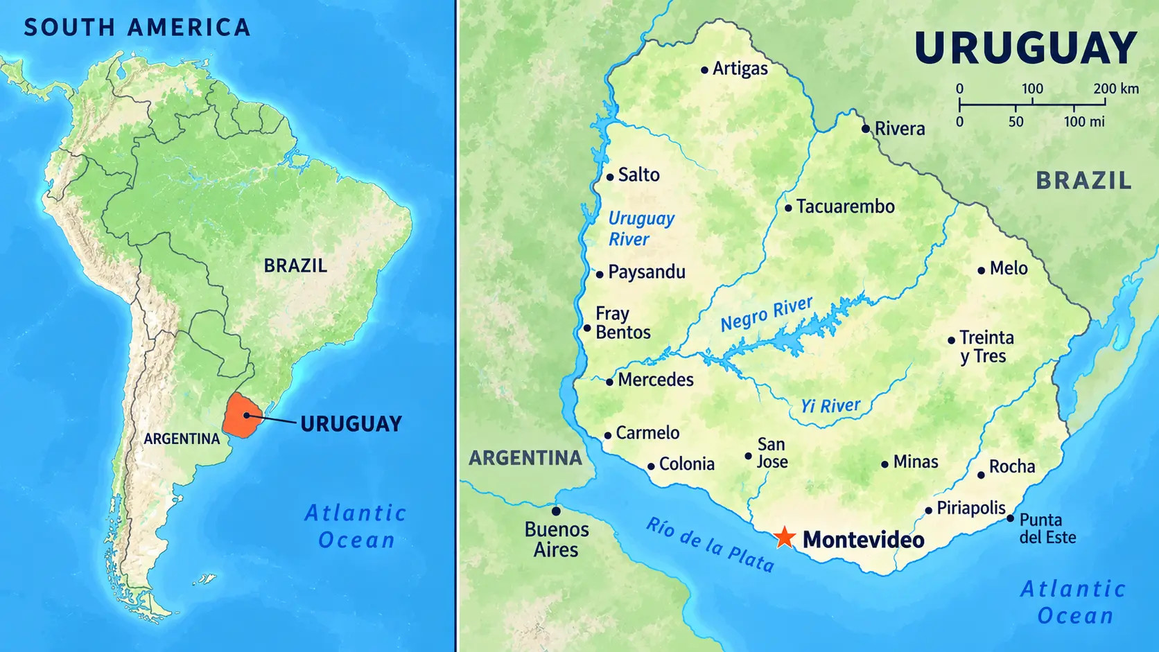 Latin-Amerika legbékésebb országa: miért ritka kivétel Uruguay