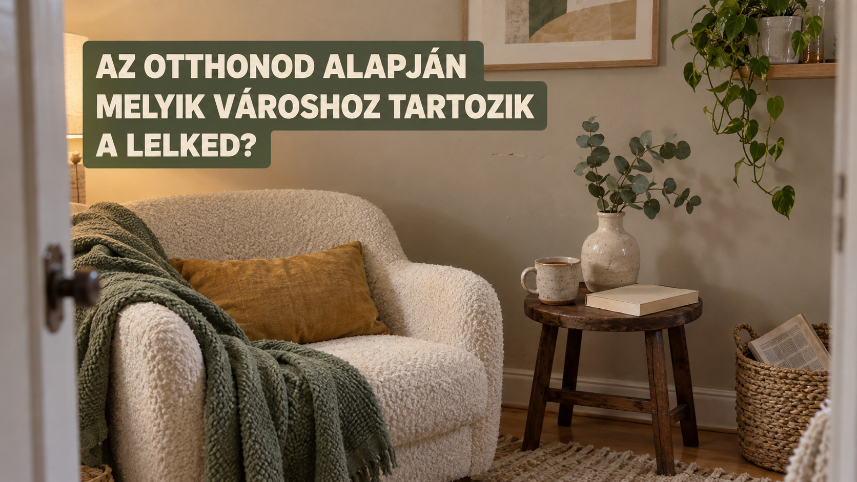 A lakberendezési döntéseid alapján melyik európai városhoz tartozik a lelked?
