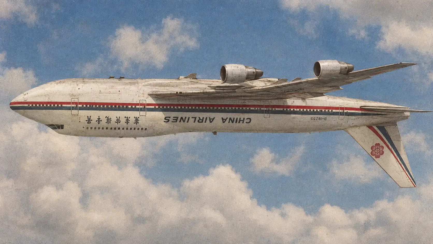 Hogyan borult fel egy Boeing 747-es a levegőben