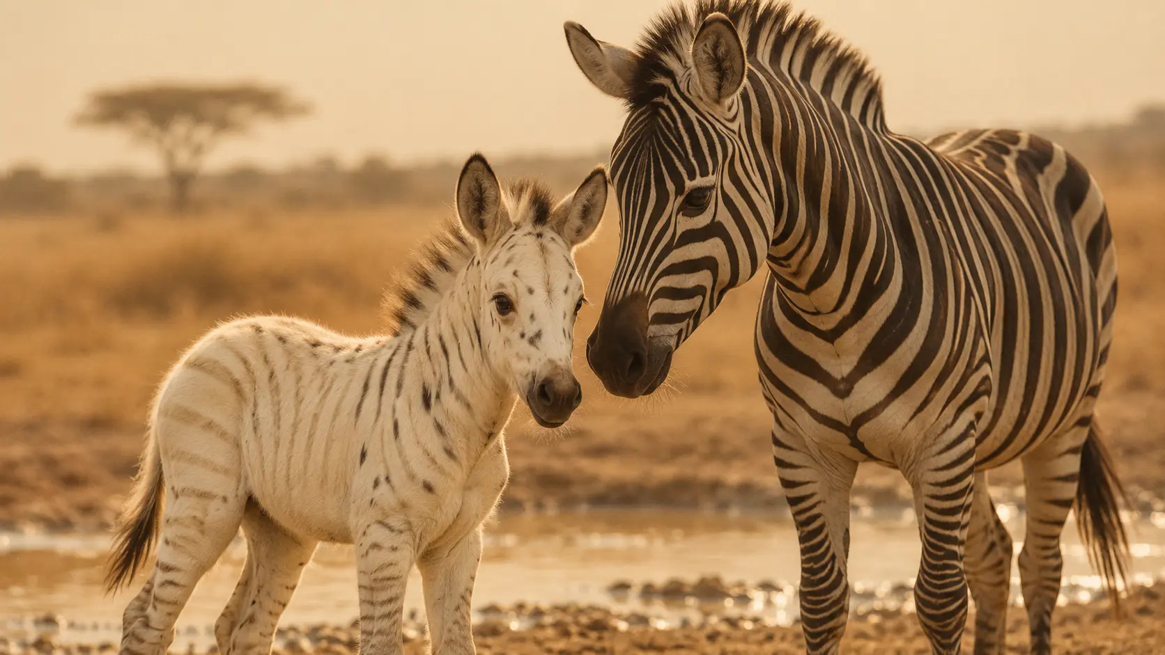 A zebra fehér fekete csíkokkal – tévhit. Milyen színű valójában az afrikai „ló”?