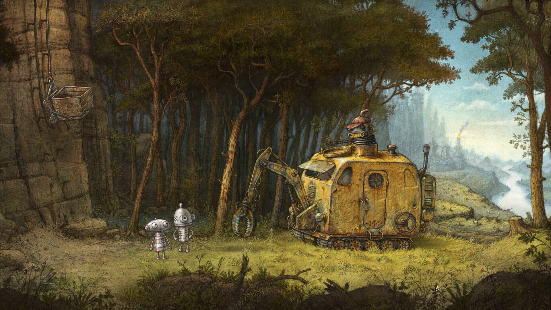 Az Amanita Design bejelentette a Machinarium 2-t: előzetes, screenshotok és részletek