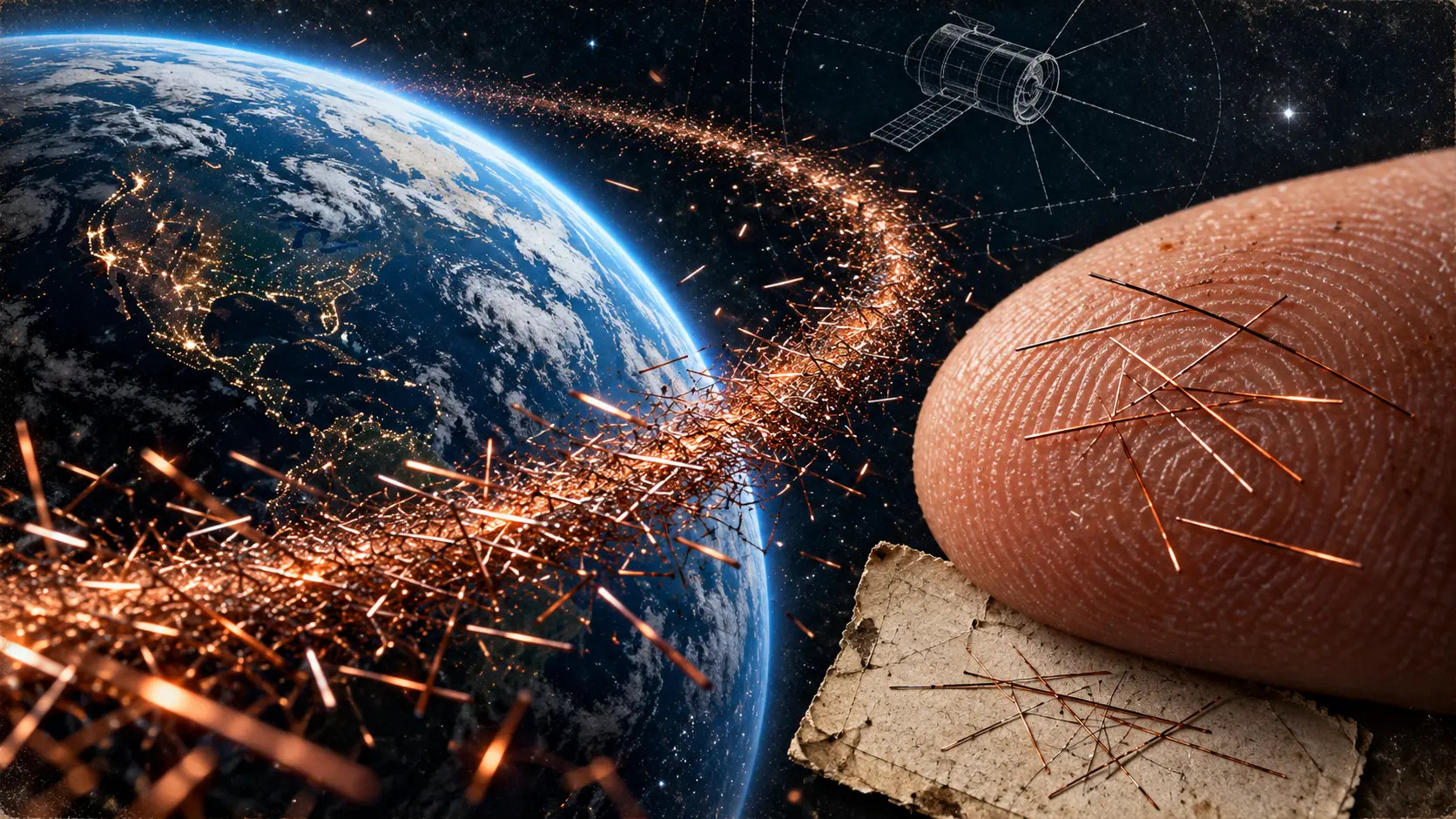 Miért szórt szét az USA 400 millió réztűt a világűrben?